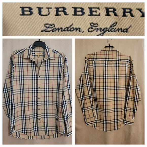 Burberry Other - Burberry Classic Plaid Men's Shirt / XL